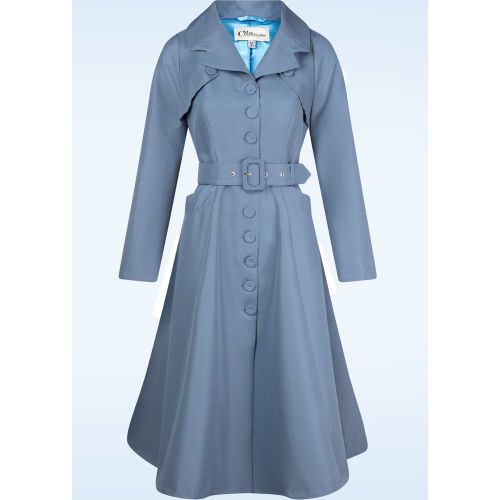 Topvintage exclusive ~ Manteau hydrofuge Anais May en poudré - miss candyfloss - Modalova