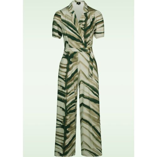 Combinaison Sue en beige et vert - K-Design - Modalova
