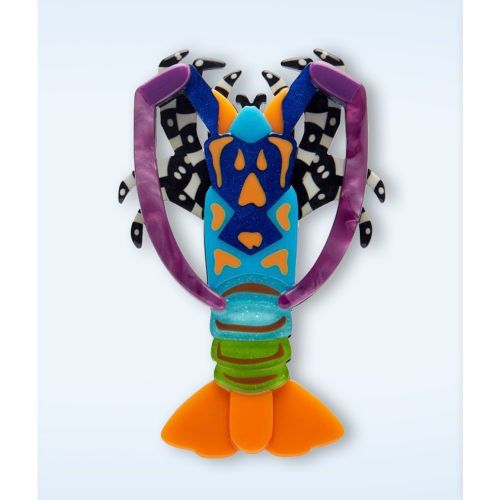 Broche Tropical Rock Lobster - erstwilder - Modalova