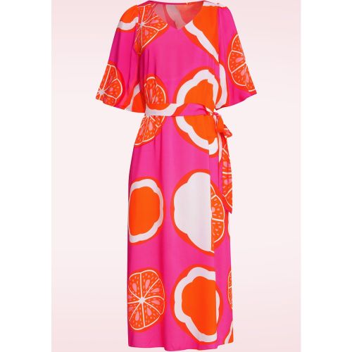 Robe longue Fajah en rose - Smashed Lemon - Modalova