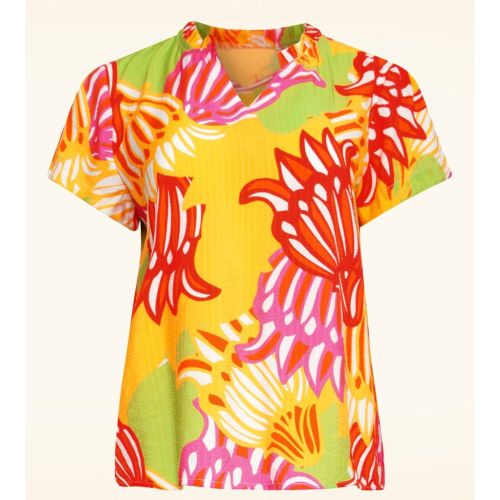 Haut Leila en multicolore - Smashed Lemon - Modalova