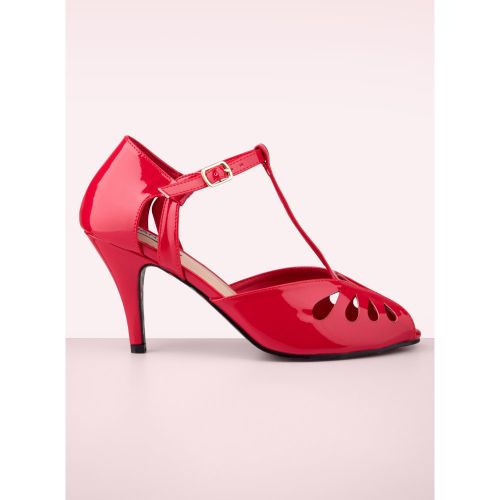 Sandales Secret Love en rouge Vif - Banned Retro - Modalova