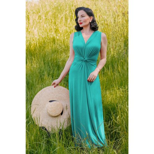 Robe longue nouée Emily en - Surkana - Modalova