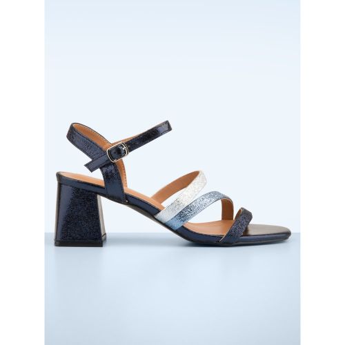 Sandales à talon bottier Yasmin en métallisé - Poti Pati - Modalova