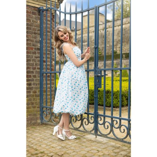Robe midi fleurie à jupe ballon Winnie en et - Glamorous - Modalova