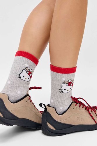 Chaussettes à pois Hello Kitty en taille: TAILLE UNIQUE - Out From Under - Modalova