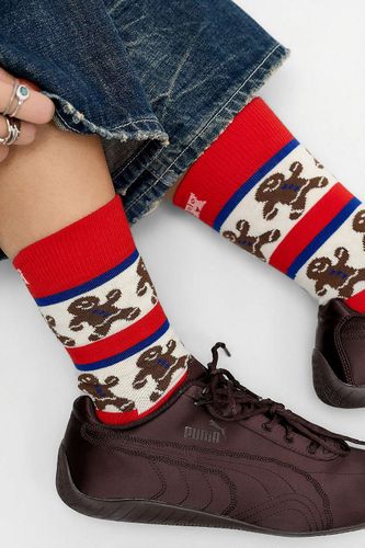 Paquet de 2 chaussettes caur en pain d'épices en taille: TAILLE UNIQUE - Happy Socks - Modalova