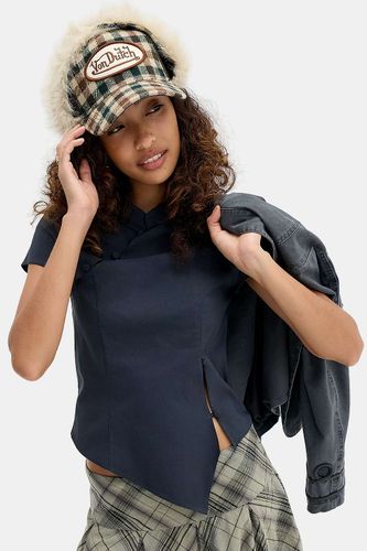 Casquette trappeur en fausse fourrure à carreaux taille: TAILLE UNIQUE - Von Dutch - Modalova