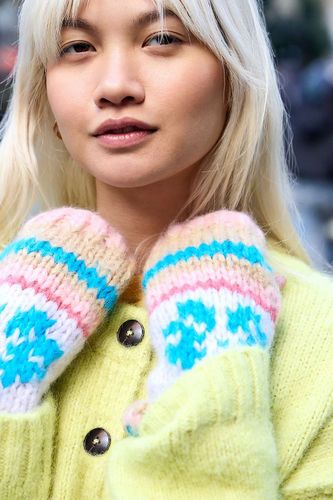Mitaines sans doigts en tricot épais en taille: TAILLE UNIQUE - Kimchi Blue - Modalova