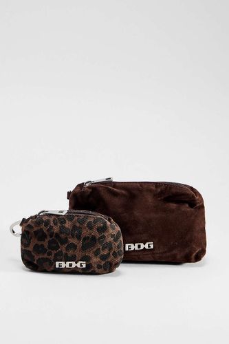 Lot de 2 trousses de maquillage à imprimé léopard en taille: TAILLE UNIQUE - BDG - Modalova