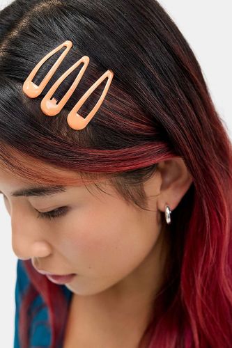 Lot de 8 pinces à cheveux triangulaires à pression UO par en taille: TAILLE UNIQUE - Urban Outfitters - Modalova