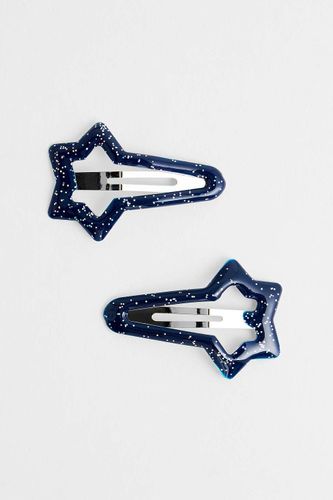 Lot de 2 barrettes à cheveux étoile en gelée pailletée UO par en taille: TAILLE UNIQUE - Urban Outfitters - Modalova