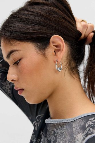 Boucles d'oreilles créoles Broken Hearts en taille: TAILLE UNIQUE - Ed Hardy - Modalova