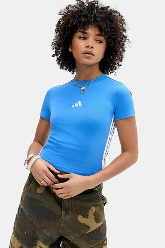 T-shirt graphique pour bébé bleu à 3 bandes en taille: TTG - adidas - Modalova