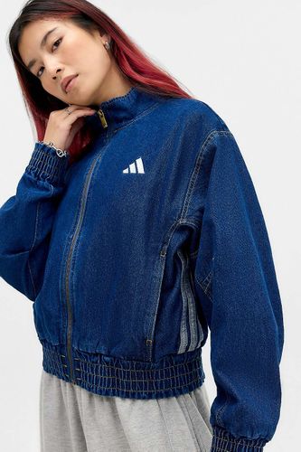 Veste en jean bleue à 3 rayures en taille: Small - adidas Originals - Modalova