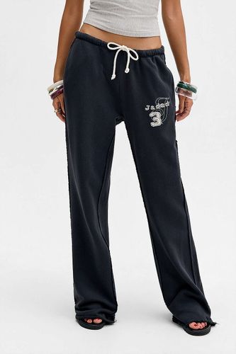 Pantalon de jogging Cleo ample à jambe évasée noir en taille: 2XS - Jaded London - Modalova