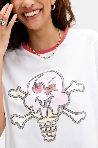 T-shirt Skull Ringer en taille: XS - ICECREAM - Modalova