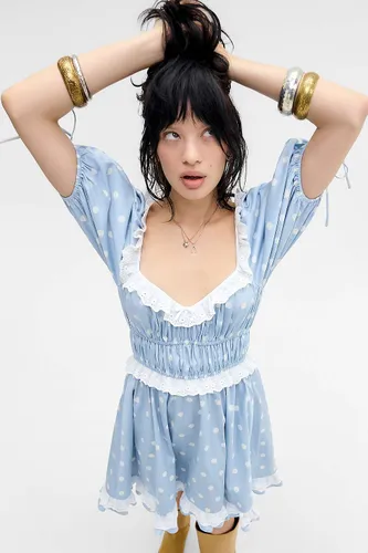 Mini-robe Jackson exclusive UO en taille: Small - For Love & Lemons - Modalova