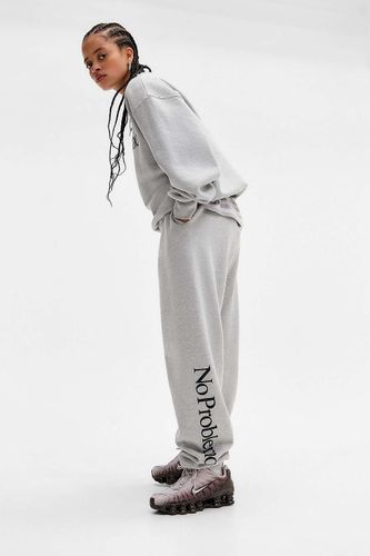 Joggers droits à logo gris en taille: XS - No Problemo - Modalova