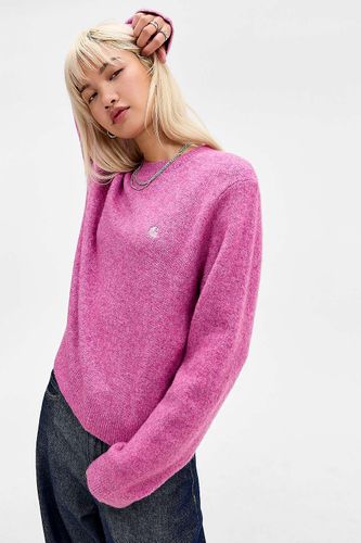 Pull tricoté Curtis rose en taille: Small - Carhartt WIP - Modalova