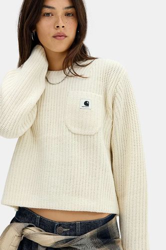 Pull en maille gaufrée Mira écru en taille: Medium - Carhartt WIP - Modalova