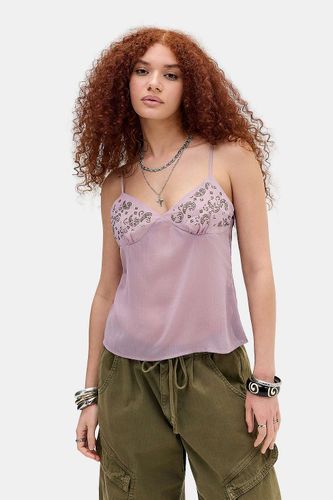 Haut camisole Nisara rose en taille: Medium - Motel - Modalova
