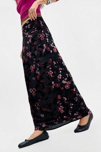 Jupe maxi Nirbana Devore en taille: XS - Motel - Modalova