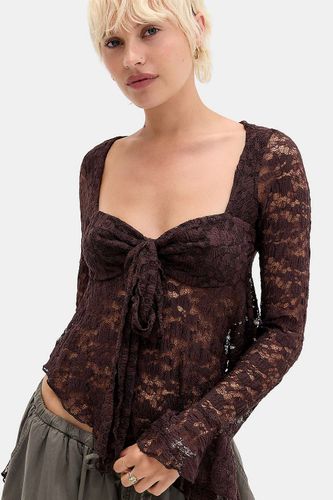 Haut à manches longues en dentelle Mink en taille: 2XS - Kiss The Sky - Modalova