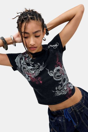 T-shirt bébé Battle Dragon exclusif UO en taille: 2XS - Ed Hardy - Modalova