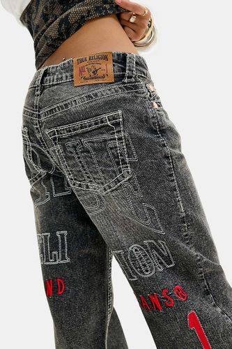 Jeans amples Bobby Big T brodés en taille: 26 - True Religion - Modalova