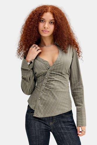 Chemise asymétrique Leila en taille: 2XS - Silence + Noise - Modalova
