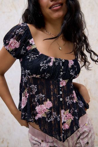 Blouse Babydoll à manches courtes Maria en taille: Small - Kimchi Blue - Modalova
