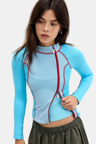 Haut de survêtement zippé à col cheminée iets frans. en taille: XS - iets frans... - Modalova
