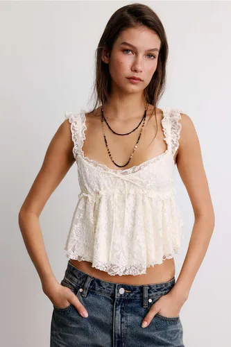 Caraco Babydoll en dentelle Piper en taille: XS - Kimchi Blue - Modalova