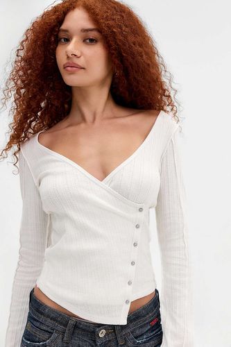 Cardigan asymétrique à boutons Nixon en taille: XS - Silence + Noise - Modalova