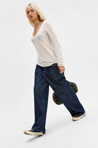 T-shirt à manches longues à décolleté plongeant Voop en taille: Medium - BDG - Modalova