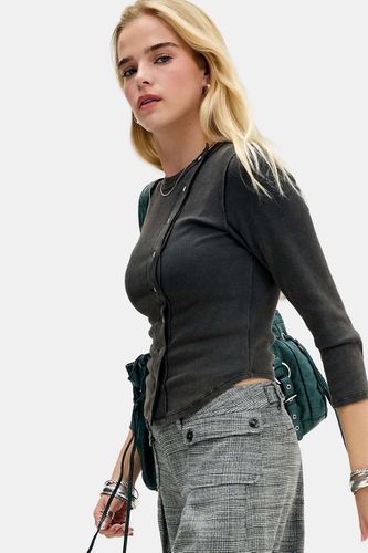 Cardigan asymétrique à manches 3/4 Bella en taille: XS - BDG - Modalova