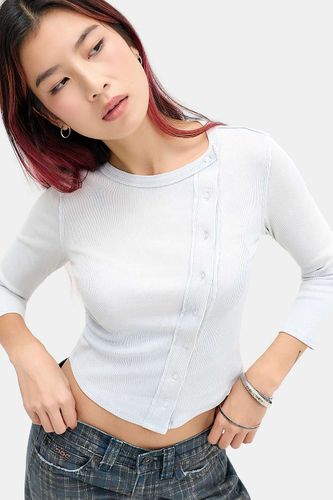 Cardigan asymétrique à manches 3/4 Bella en taille: XS - BDG - Modalova