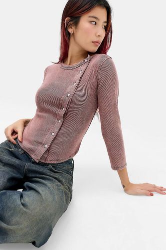 Cardigan asymétrique à manches 3/4 Bella en taille: XS - BDG - Modalova