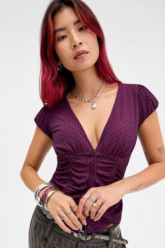 Chemise en maille froncée Penny taille: XS - Silence + Noise - Modalova