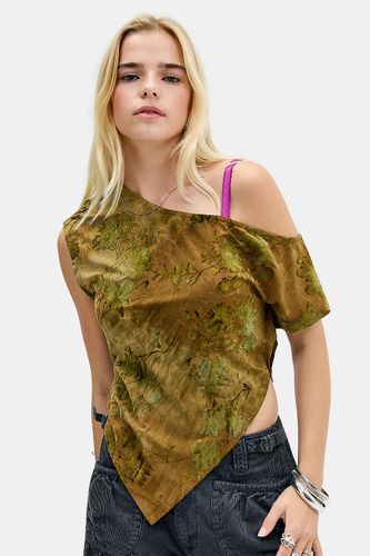 Haut poncho floqué Bia en taille: XS - Kimchi Blue - Modalova