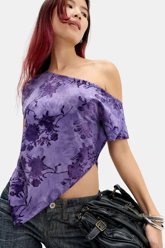 Haut poncho floqué Bia en taille: XS - Kimchi Blue - Modalova