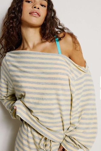 Sweat à épaules dénudées rayé All Nighter en taille: Small - Out From Under - Modalova