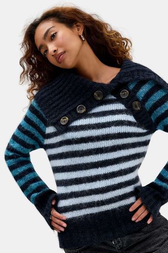 Combinaison Toto asymétrique à boutons en taille: XS - BDG - Modalova