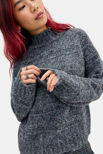 Pull à col cheminée rayé UO par en taille: XS - Urban Outfitters - Modalova