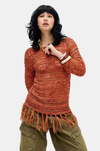 Haut à franges et coutures en taille: XS - BDG - Modalova
