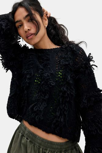 Pull à franges UO Memphis par en taille: XS - Urban Outfitters - Modalova