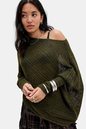 Haut poncho transparent UO Sidney par en taille: XS - Urban Outfitters - Modalova