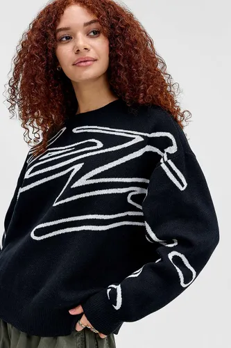 Pull en maille à manches longues Graffiti iets frans. en taille: XS - iets frans... - Modalova