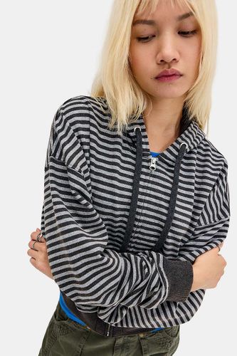 Sweat à capuche à rayures Easy en taille: XS - BDG - Modalova